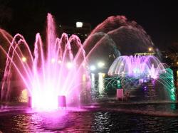 Открытие светомузыкального фонтана. Фото Вячеслав Реутов.